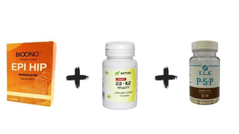 EPI HIP + D3 + K2 Vitality + ELA P-5-P
