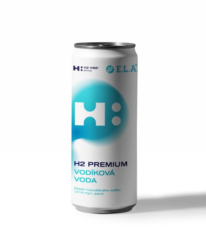 H2 ELA Premium Vodíková voda