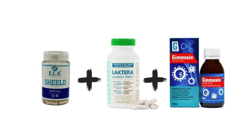 ELA Sheeld + Laktera Allergy Free plus + Gimmexin®