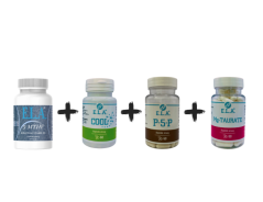ELA 5-MTHF + ELA Cool + Můj malý zázrak P-5-P + ELA Mg Taurate