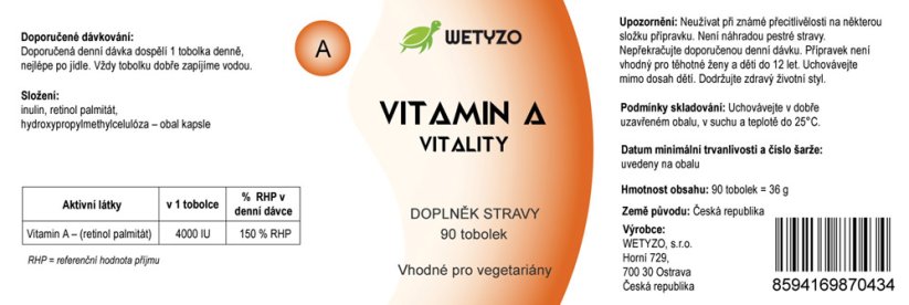 Vitamín A Vitality